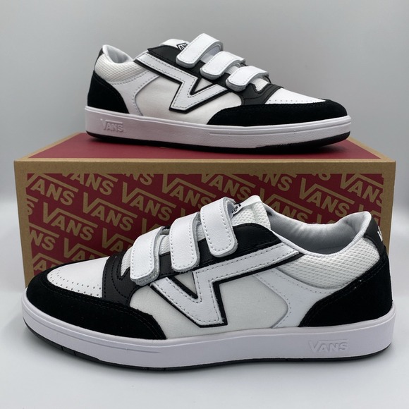 Vans Other - Vans Lowland CC V Shoes ComfyCush Men's Size 7 Black True White VN000CTH6BT NIB